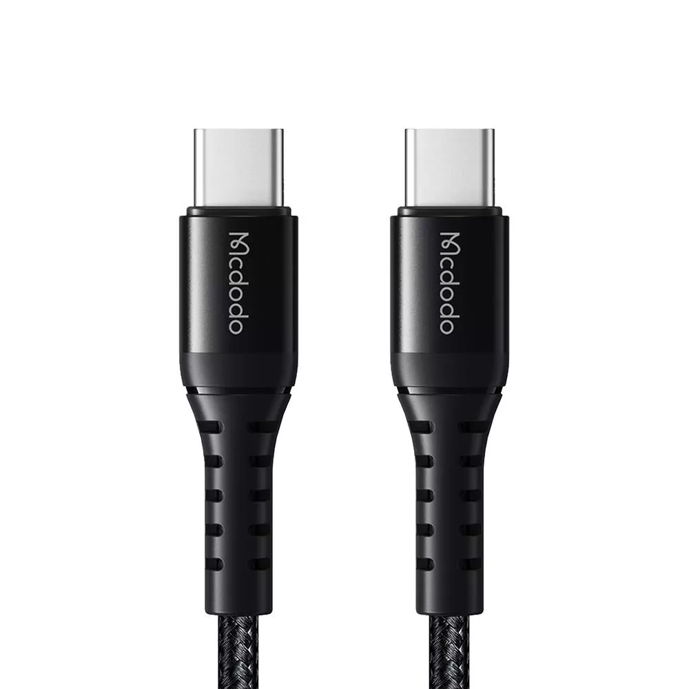 Кабель McDodo 60W Type-C/Type-c 1m черный (CA-5641)