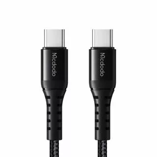 Кабель McDodo 60W Type-C/Type-c 1m черный (CA-5641)
