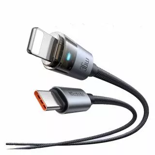 Кабель Mcdodo Lightning/Type-C PD Fast Charge 1,2m (CA-6940) Черный