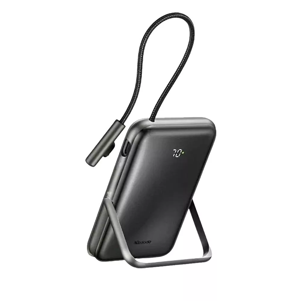 Внешний аккумулятор McDodo MagSafe PD 20W 10000mAh Black с подставкой (MC-1811)