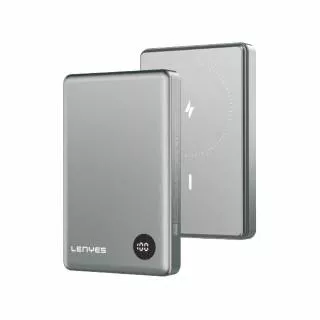 Внешний аккумулятор LENYES PW037D 5000mAh MagSafe (Серый)