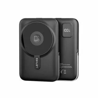 Внешний аккумулятор LENYES PW1002D 10000mAh MagSafe (Серый)