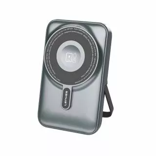 Внешний аккумулятор LENYES PW1006D 10000mAh MagSafe (Серый)