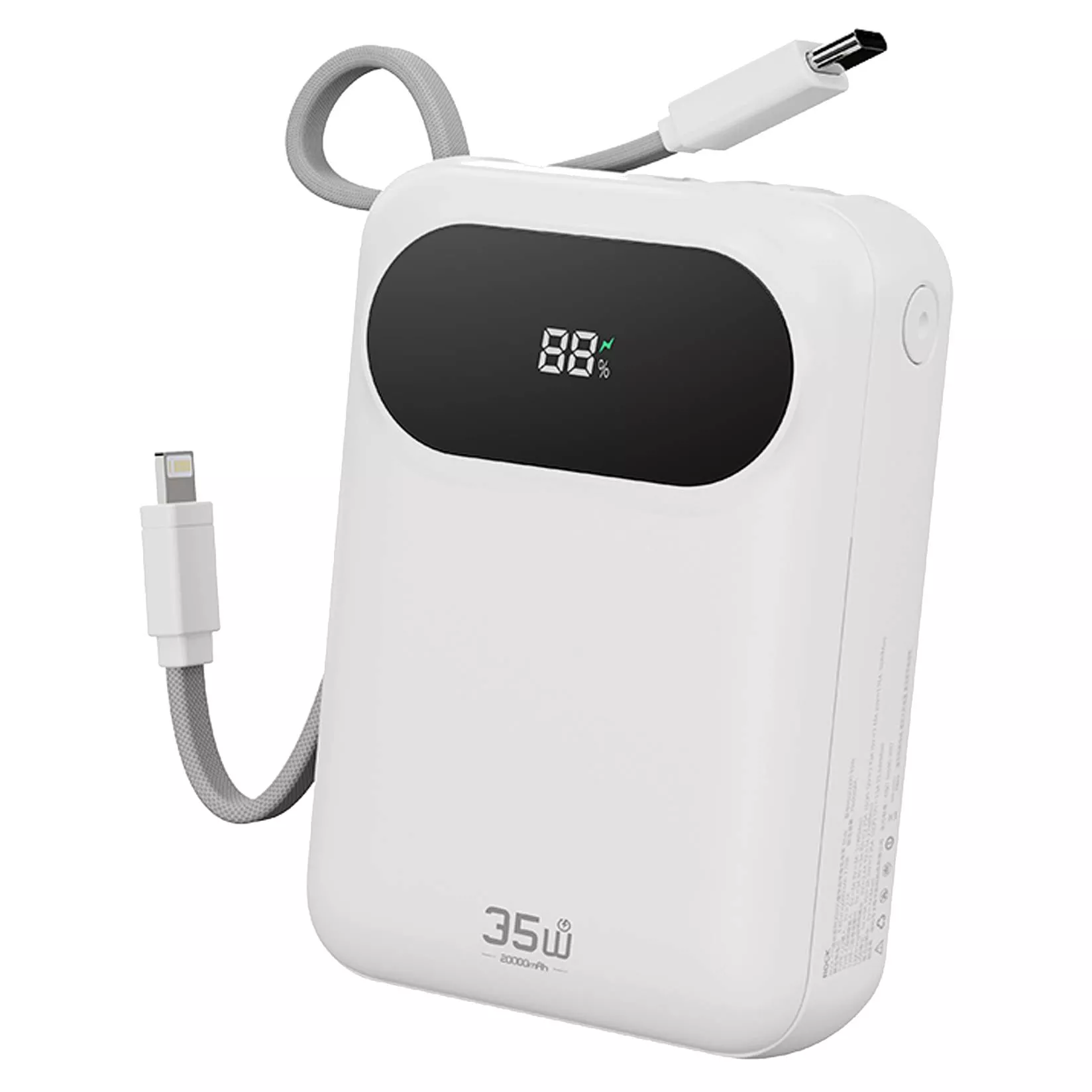 Внешний аккумулятор Rock Y11 mini 20000mAh (Белый)