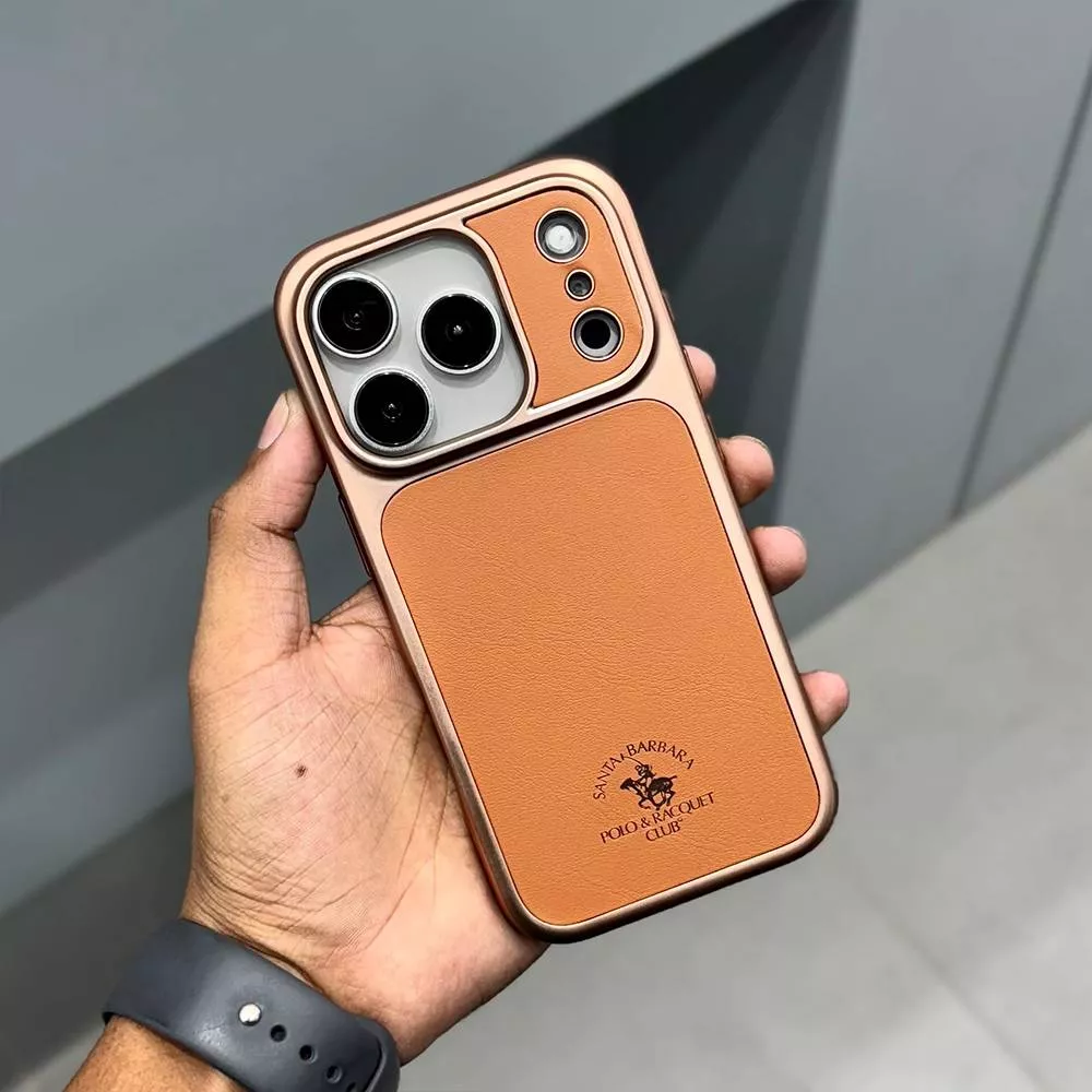 Чехол Santa Barbara для iPhone 17 Pro Max (Lucas Gold)