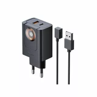 Сетевой адаптер Mcdodo (CH-3700) 30W Type-C / USB / Apple Watch  (Black)