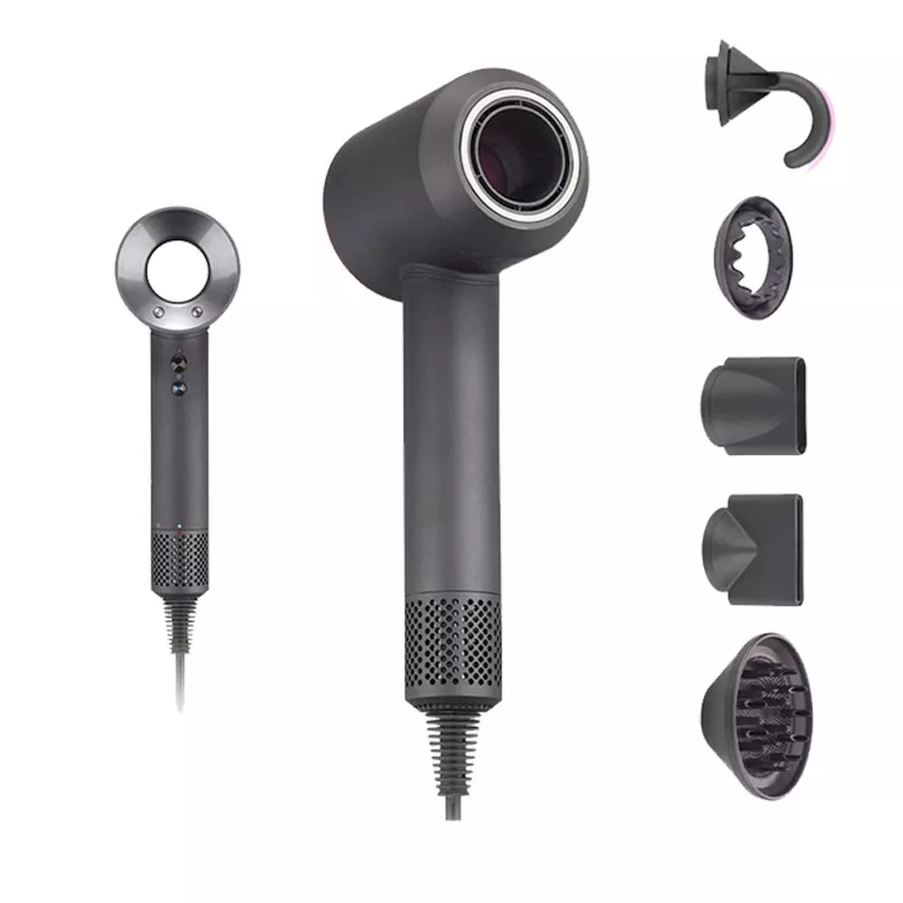 Фен для волос Super Hair Dryer Серый