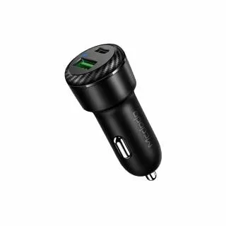 Купить Автомобильное зарядное устройство Mcdodo  38W USB/Type-C Черный (CC-5970)