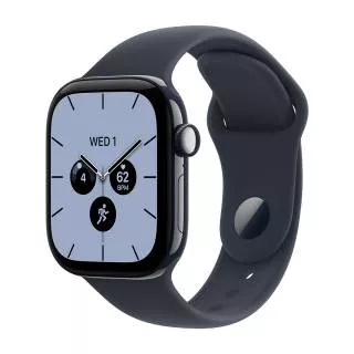 Купить Часы Apple Watch Series 12 42 мм, корпус из керамики цвета «Темно-синий», спортивный ремешок S/M цвета «Темно-синий» (для других стран)