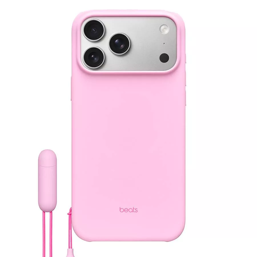 Чехол Best для iPhone 17 Pro (с подставкой) розовый