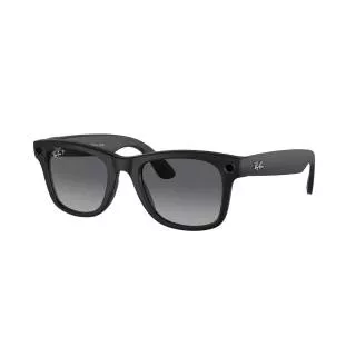 Купить Очки Ray-Ban Wayfarer RW4008 Matte Black/ Polar Gradient Graphite lenses
