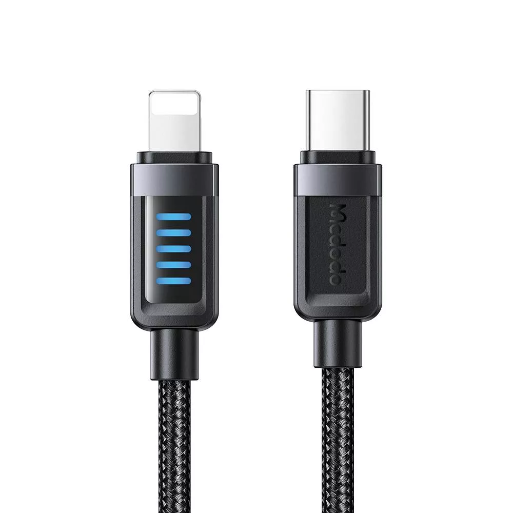 Кабель McDodo 35W Type-C/Lightning 1,2m Черный (CA-0340)