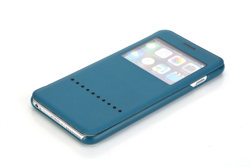 Чехол раскладной Rock Rapid для iPhone 6 Plus (Сине-зеленый)