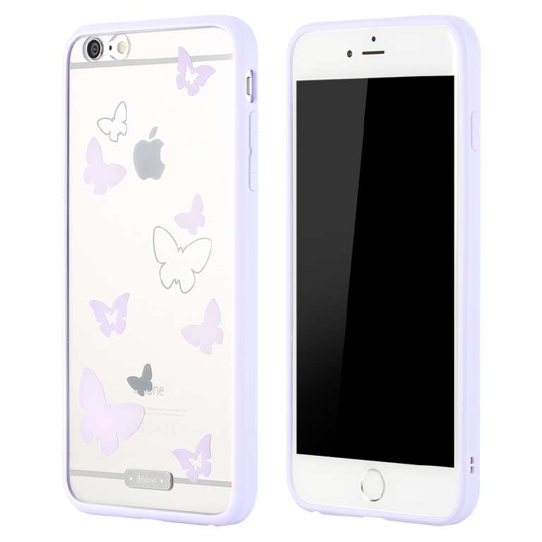Накладка 8thdays Romancy для iPhone 6 Plus (Светло-фиолетовый)
