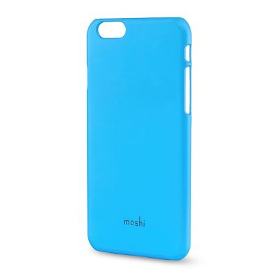 Накладка пластиковая Moshi SoftTouch для iPhone 6 Plus (Синий)