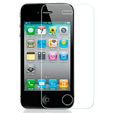 Защитное стекло для iPhone 4 / 4S без упаковки