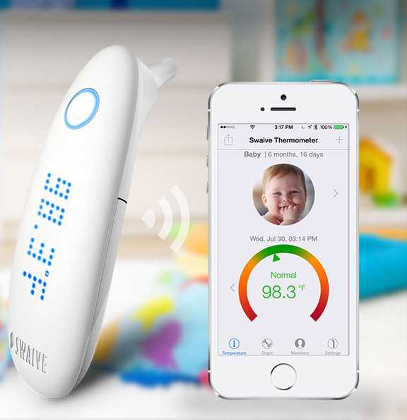 Swaive представила первый термометр, интегрированный с Apple HealthKit