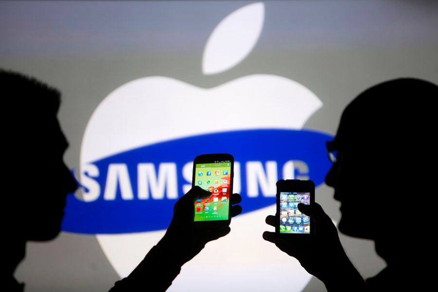 Конкуренция Apple и Samsung в ПО и «железе»