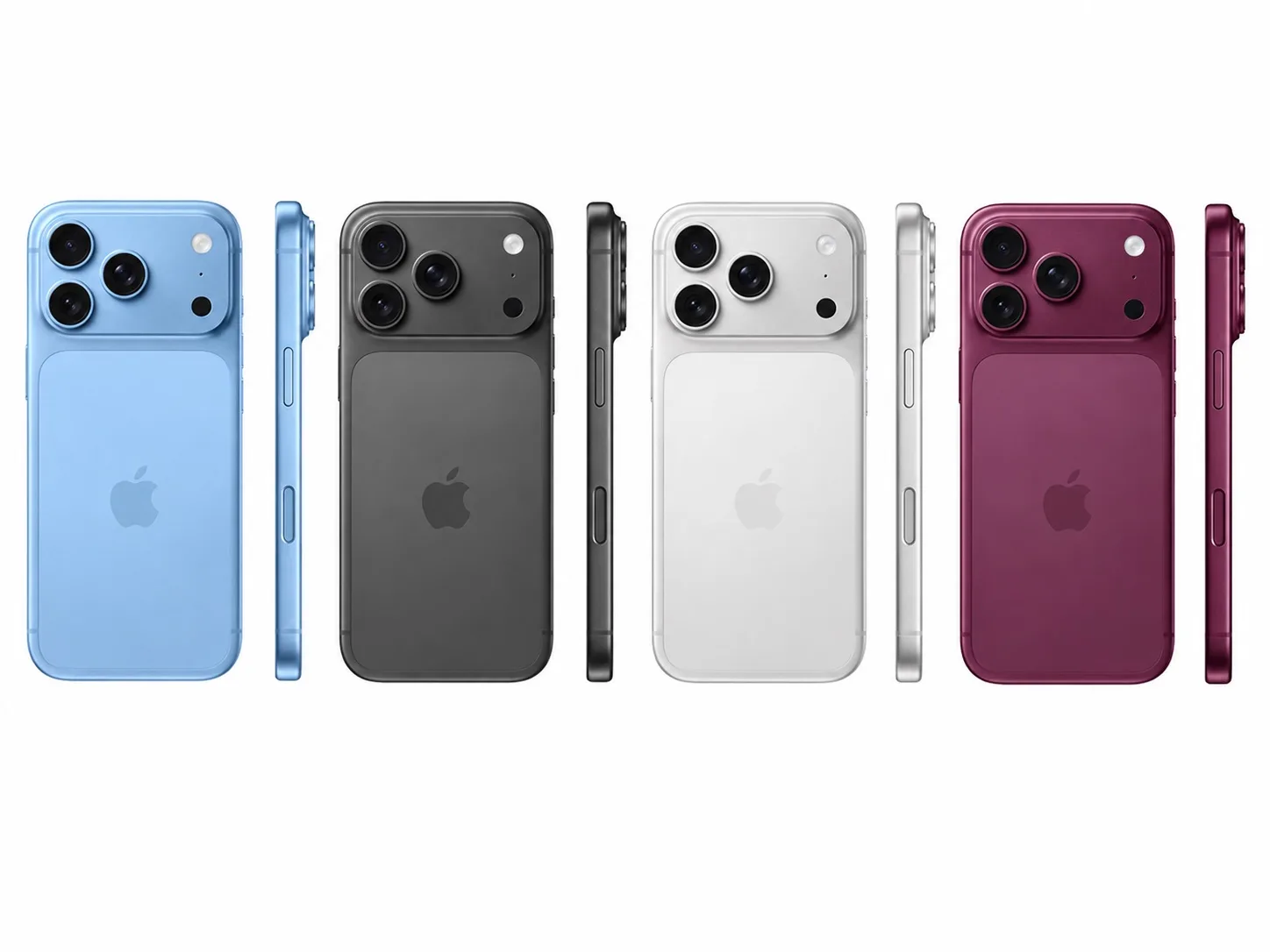 Новые цвета iPhone 18 Pro и iPhone 18 Pro Max