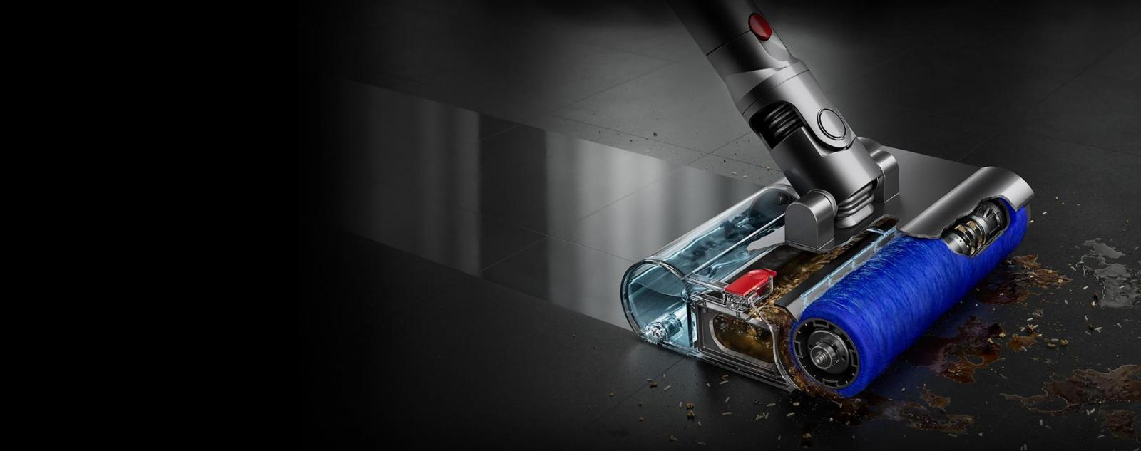 Моющий пылесос Dyson V12S Detect Slim Submarine Complete SV46, золотой (Gold)