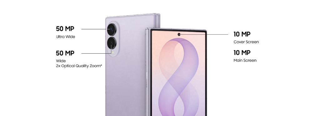 Система камер Samsung Galaxy Z Fold8