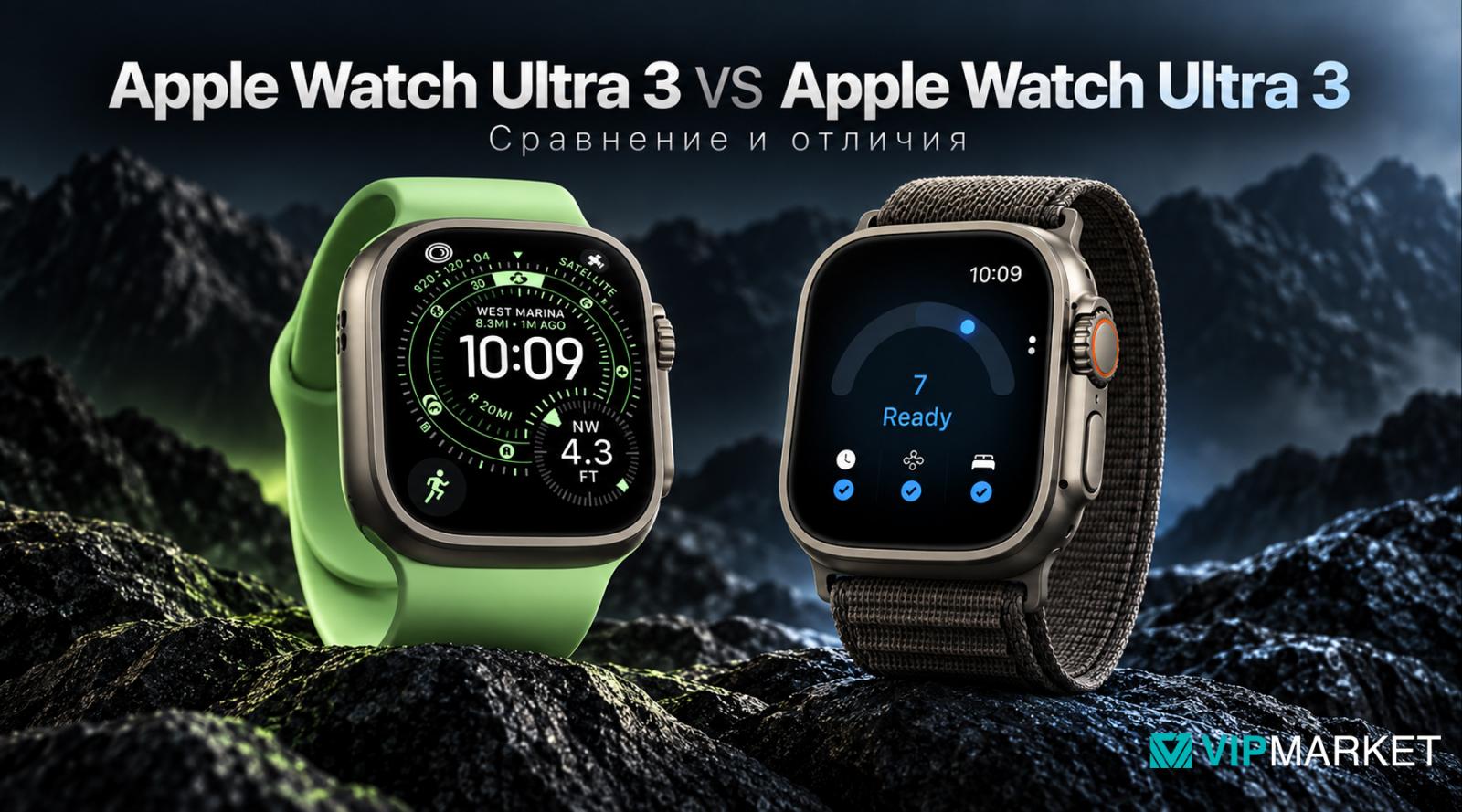 Apple Watch Ultra 3 vs Ultra 4: сравнение и отличия в 2026 году