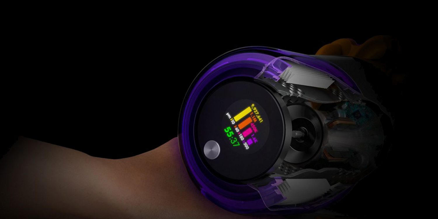 Пылесос ручной  Dyson V15 Detect Absolute Yellow/Nickel