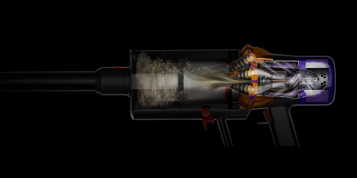 Пылесос ручной  Dyson V15 Detect Absolute Yellow/Nickel 