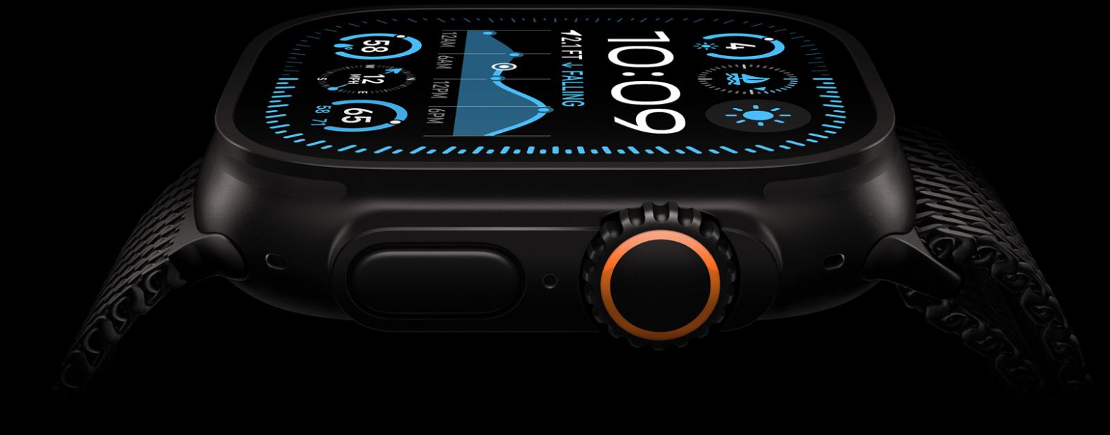 Apple Watch Ultra 2 получили матово-черную отделку