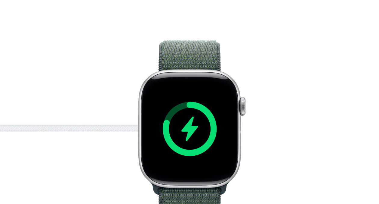 Apple Watch заряжается на 80% за 30 минут.