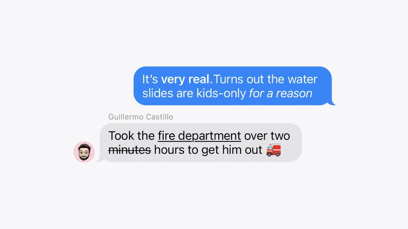 Улучшения в iMessage