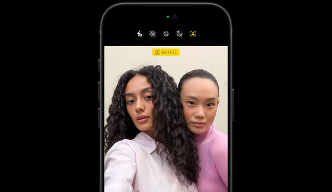 Фронтальная камера Center Stage iPhone 18 Pro