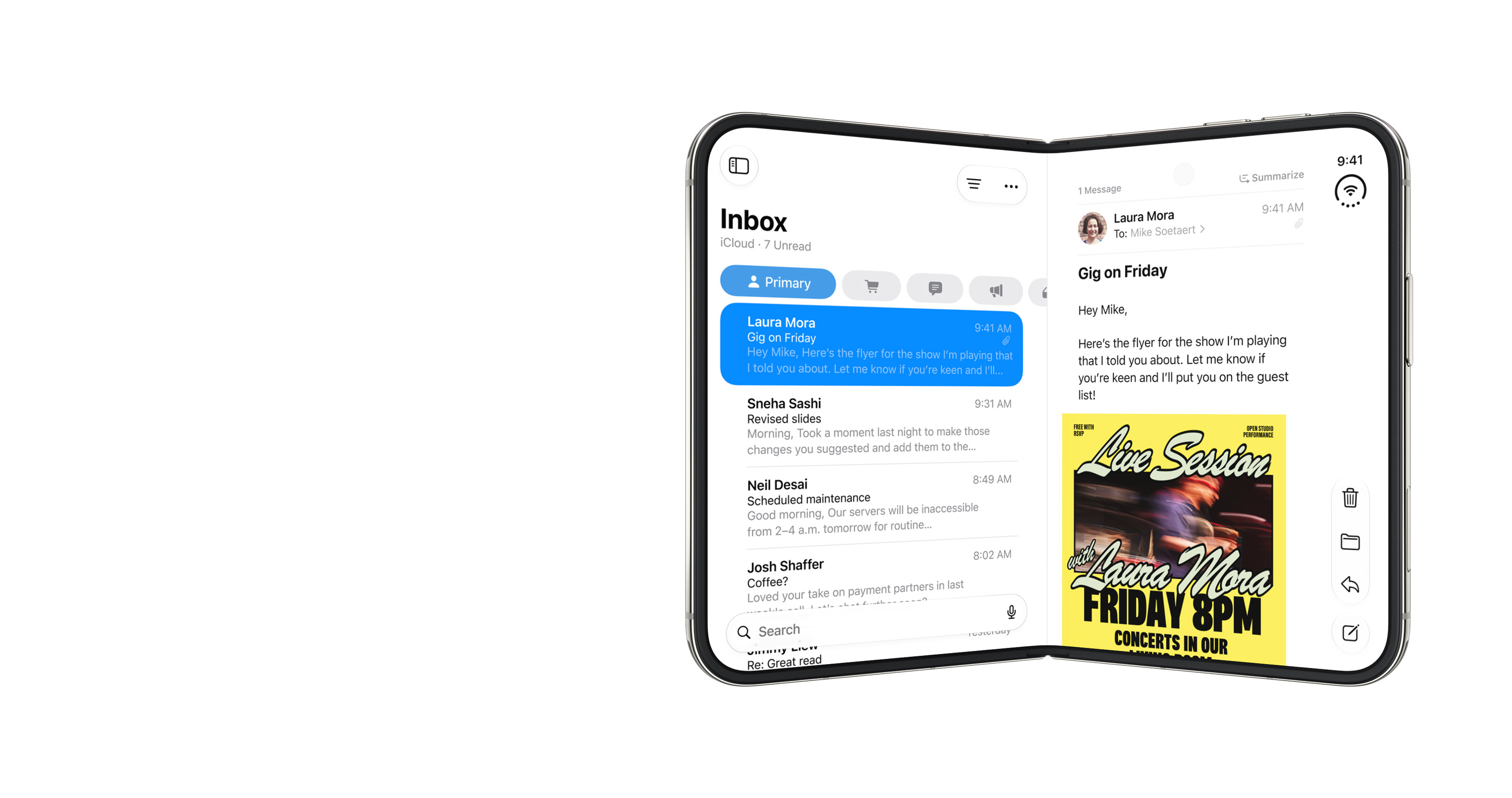 Складная конструкция Apple iPhone Duo