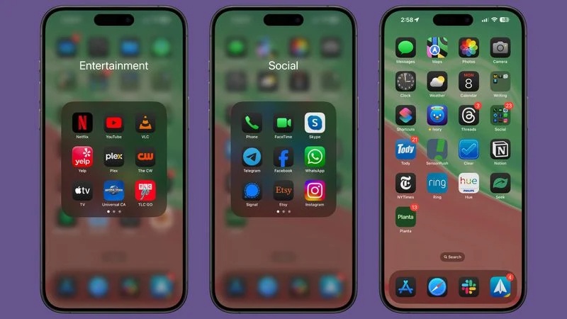 Темные иконки IOS 18