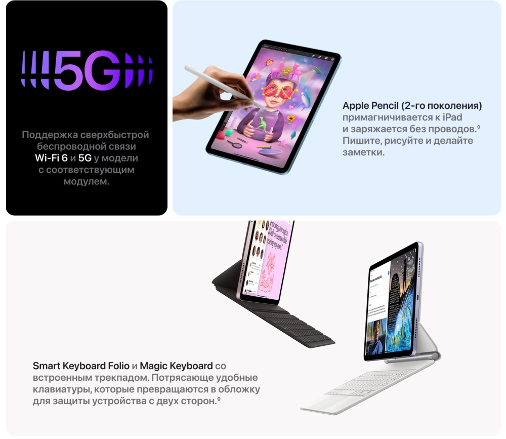 Планшет Apple iPad Air 2022