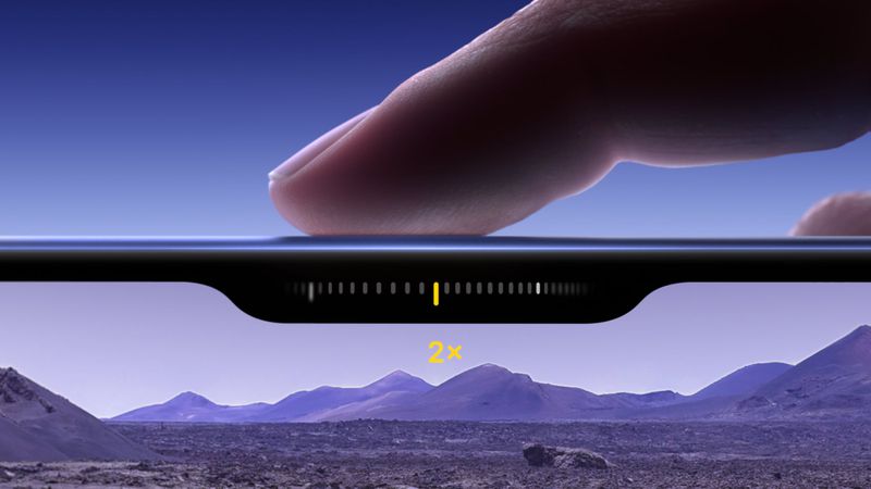 Сенсорное управление Camera Control в iPhone 16