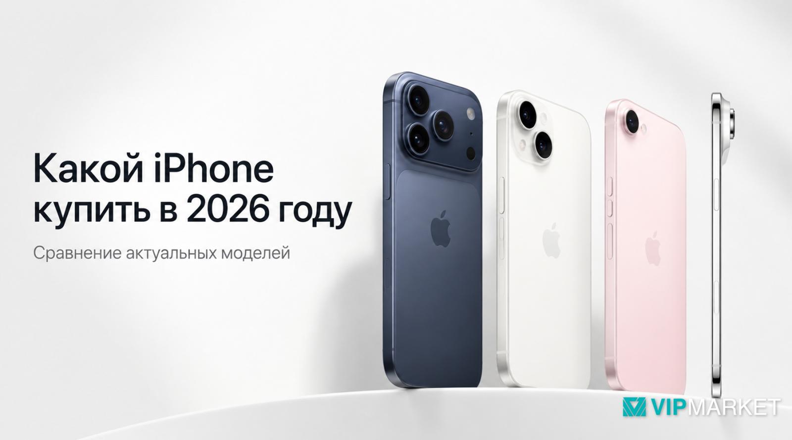 Какой iPhone купить в 2026 году: сравнение актуальных моделей iPhone