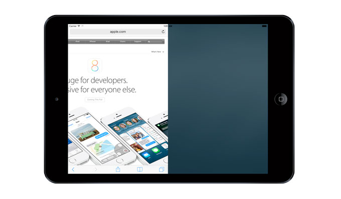 iPad многозадачность